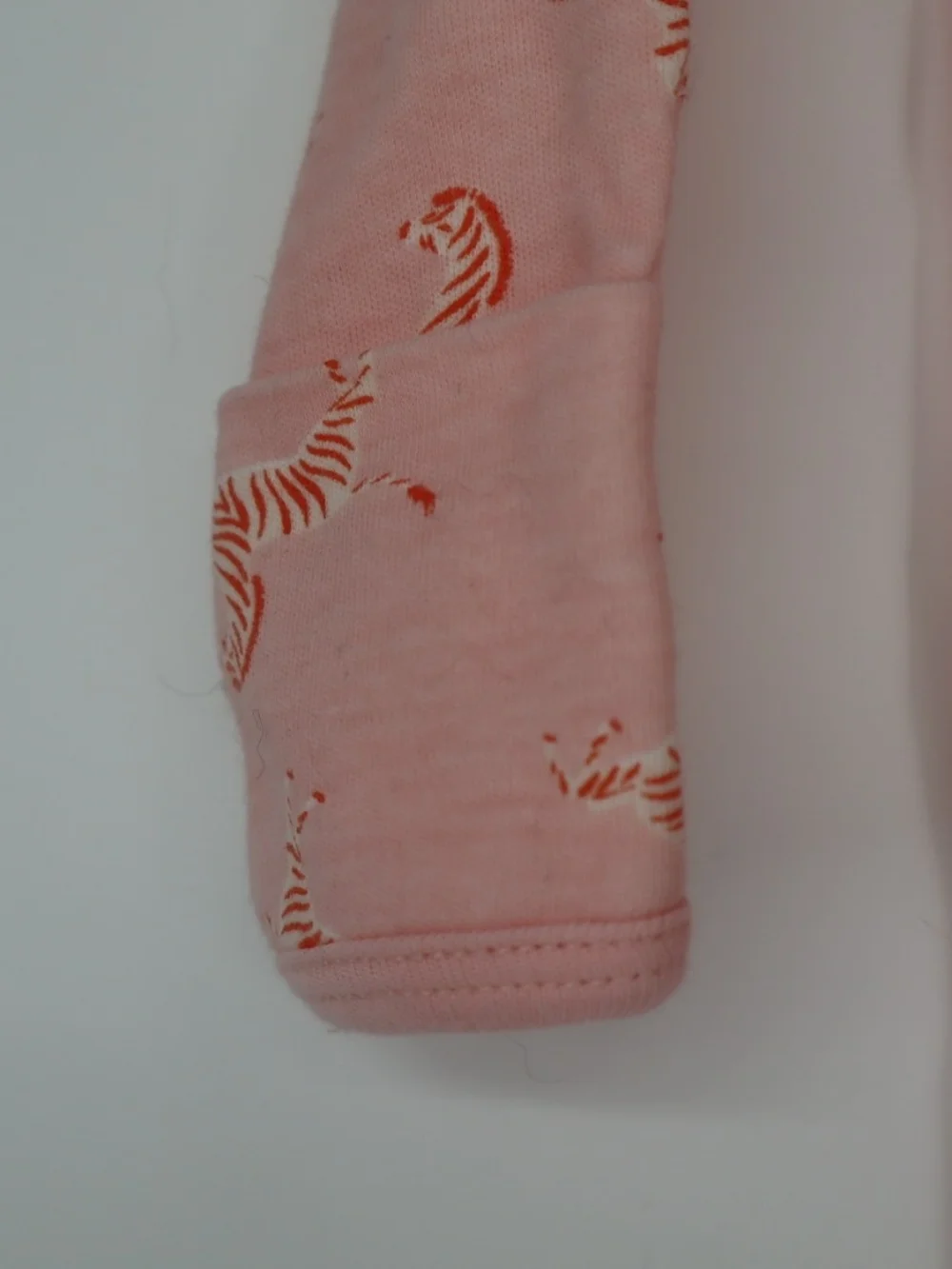 Magnetic Me Pink Organic Infant Gown Zebra Print Newborn-3 Months Organic Cotton